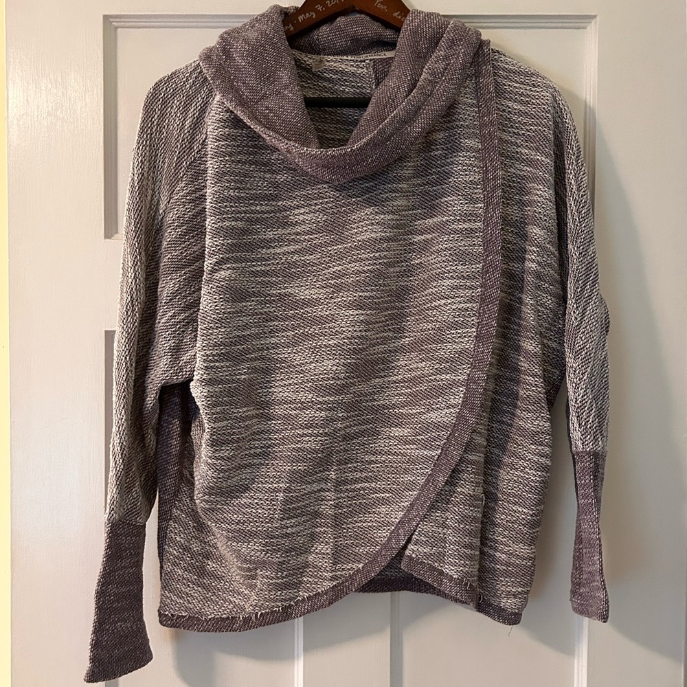 Calvin Klein Cozy Heathered Gray Women's Sweater
